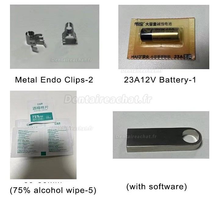 Caméra intra-orale numérique LED Visual Dental avec commande au pied